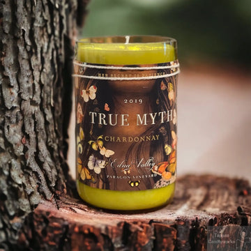 Medium Wine Bottle Candle Tappan Candleworks