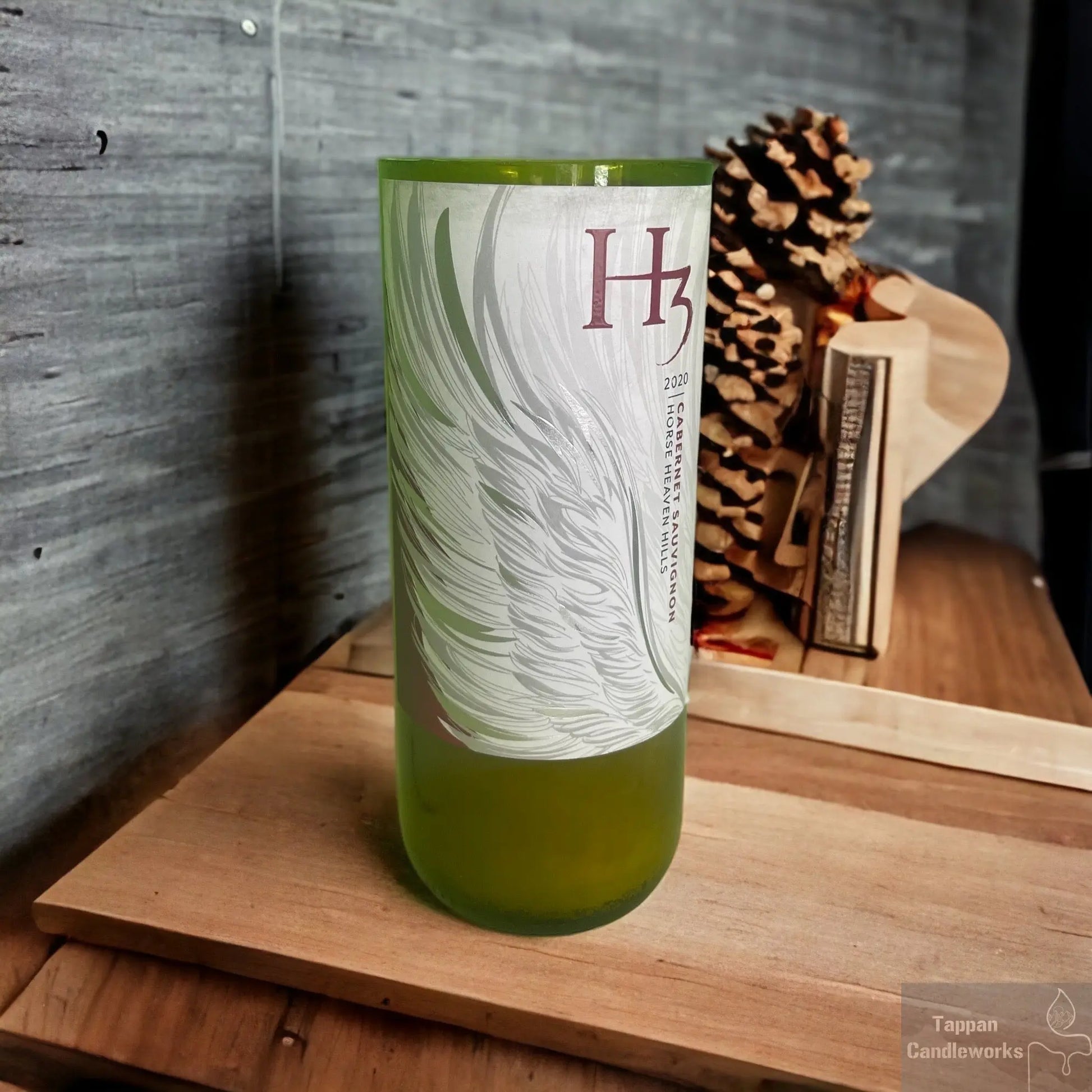 Tall Wine Bottle Candle Tappan Candleworks