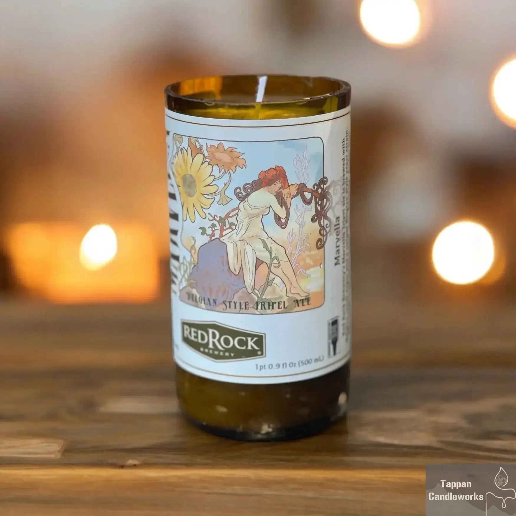 Beer Candle: Sustainable and Organic Beer Bottle Candle