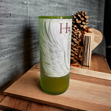 Tall Wine Bottle Candle
