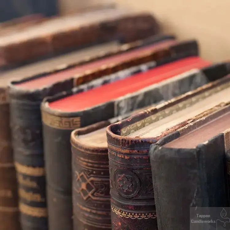 Books & Leather Tappan Candleworks
